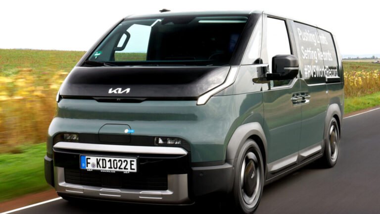 This Kia Electric Van Went Nearly Twice As Far As The Brochure Claimed