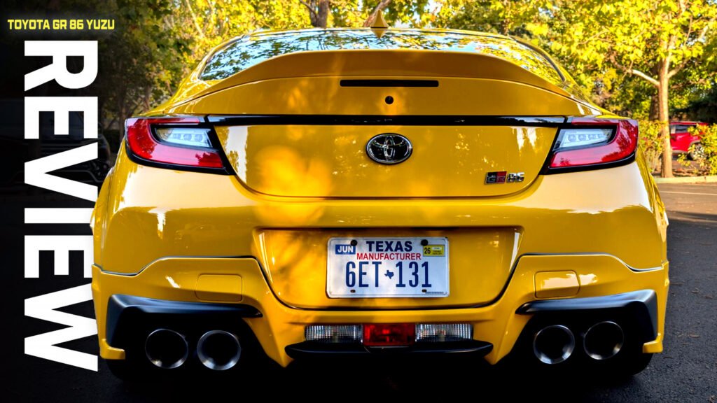 The Secret Ingredient Making The 2026 Toyota GR86 Yuzu Edition So Addictive To Drive: Review