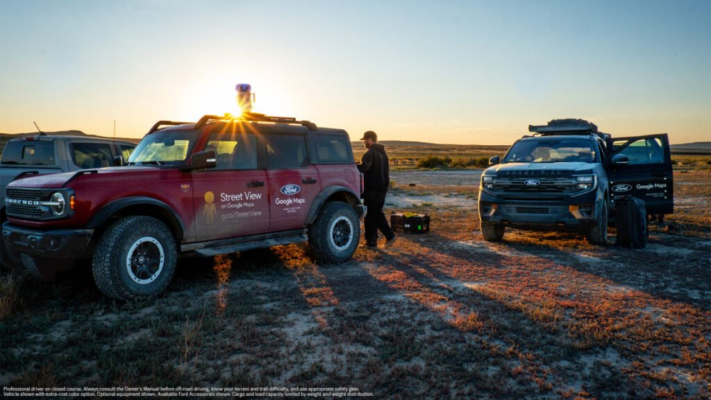 This Ford Bronco Captured America's Longest Off-Road Trail on Google Street View
