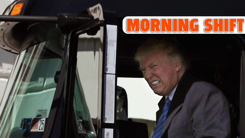 Trump Throws 25% Tariff On Medium- And Heavy-Duty Trucks Because Of 'Unfair Outside Competition'
