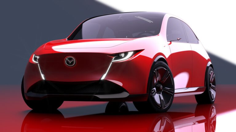 Mazda Vision X-Compact Is A Diminutive Infotainment-Free Hatchback With AI That Suggests Fun Driving Roads