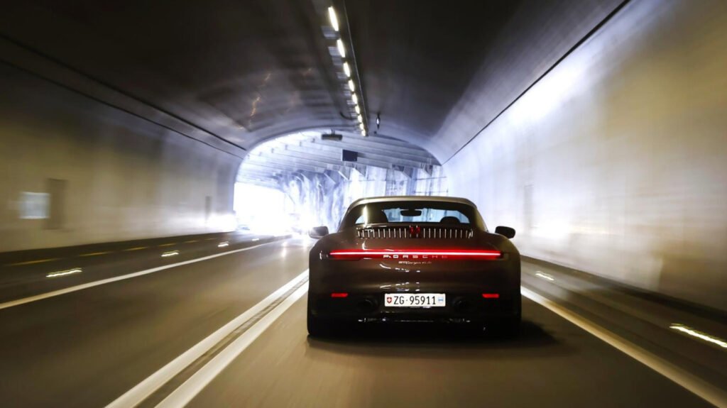 In Rare Show Of Whimsy, Porsche Patents Tunnel Mode That Will Automatically Make The Exhaust Louder And Open Windows