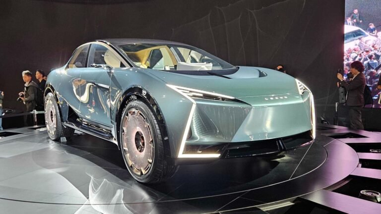 The Lexus LS Coupe Concept Is One Of Three Replacements For The Flagship Sedan