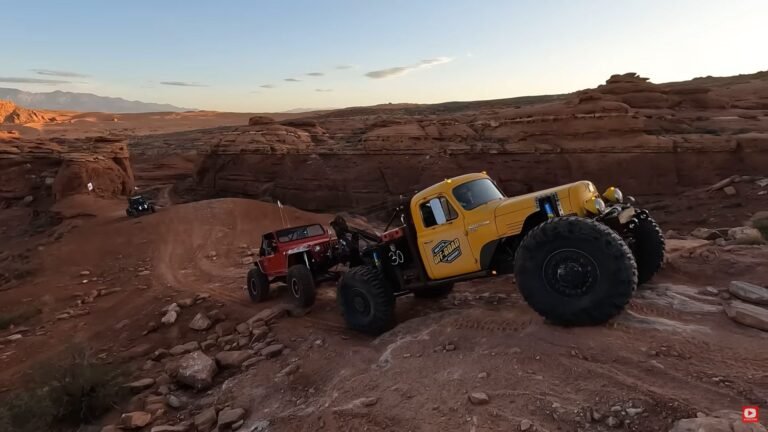Watch This Custom Off-Road Wrecker Conquer Rocks To Save A Jeep