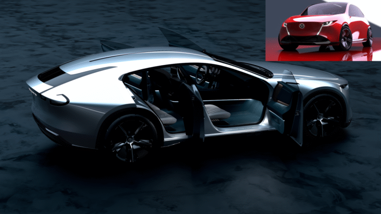 Mazda Reveals A Stunning Rotary-Powered Concept - And A Futuristic Mazda2 That Talks