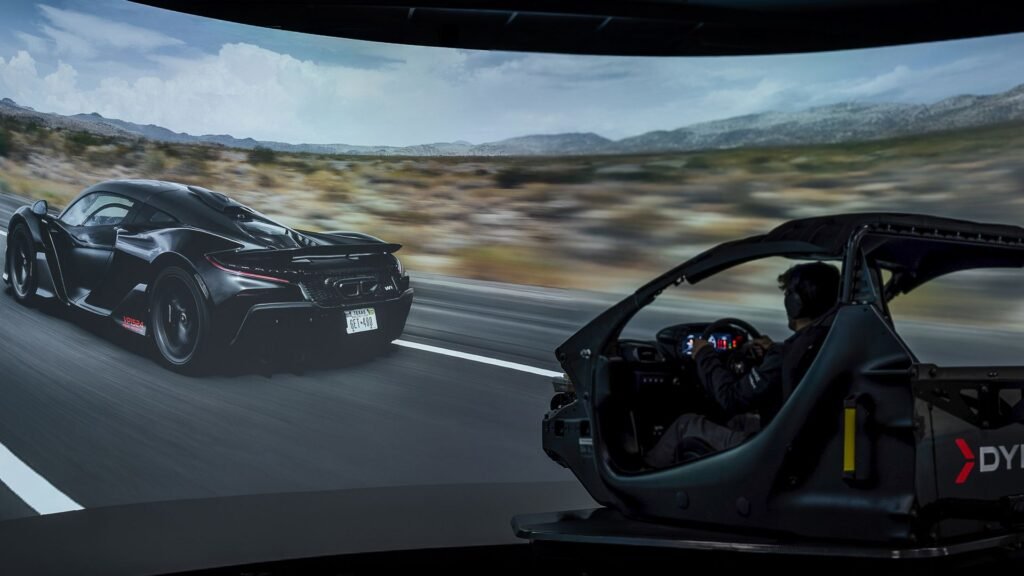 McLaren Shows Off Its Ultra-Cool Driving Sim For New-Car Development