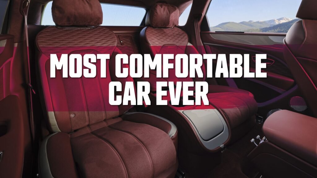 Most Comfortable Car Tested By CarBuzz In 2025