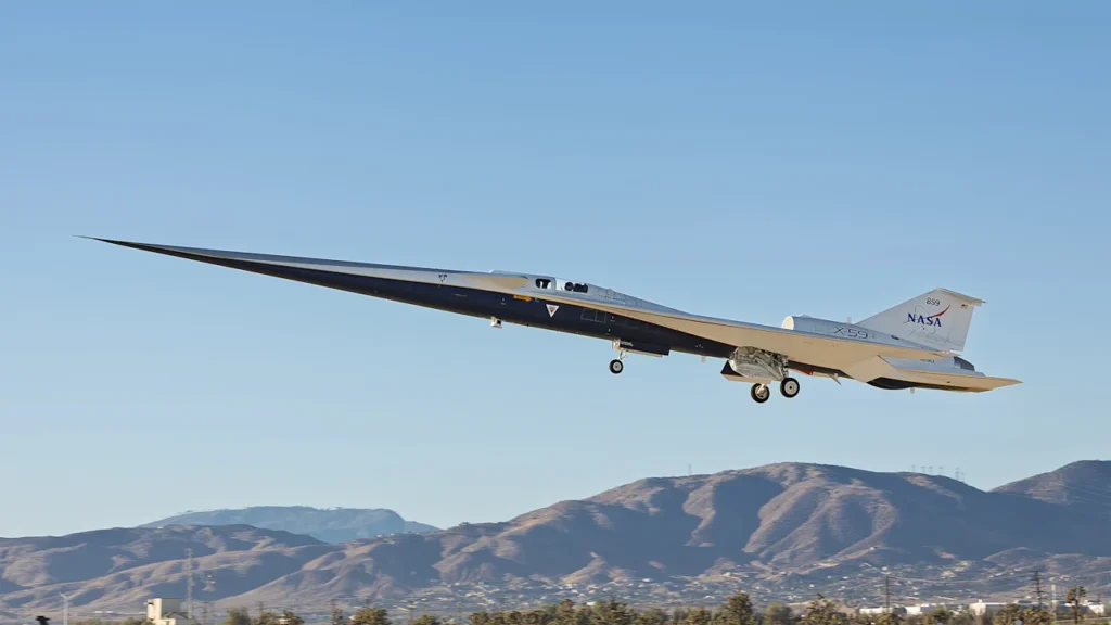NASA’s X-59 takes off: The race to resurrect  supersonic flight begins