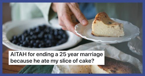 Woman Ends Marriage oO 25 Years After Husband Eats Her Slice of Cake