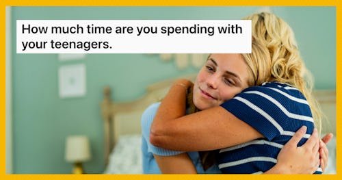A Mom Wonders What's A "Normal" Amount Of Time To Spend With Her Teen