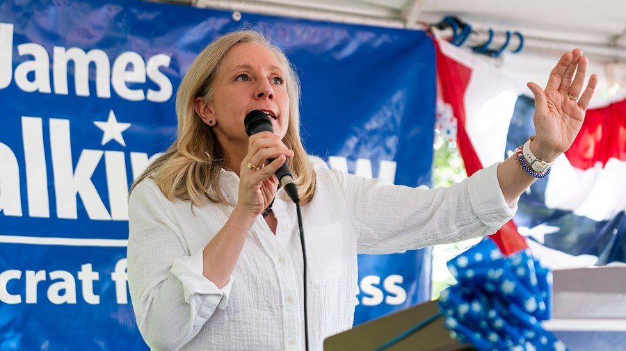Spanberger in tough spot over Virginia attorney general candidate's text scandal