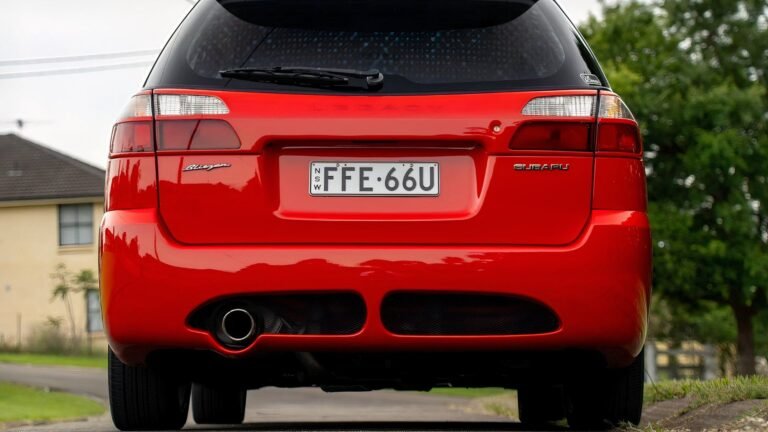 The Subaru Legacy B4 Blitzen Is A Speedy Wagon With Input From Porsche Design