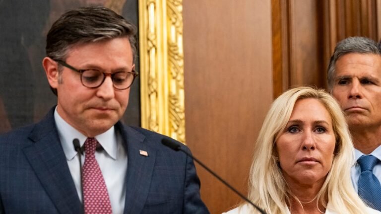 Johnson says he had 'thoughtful' talk with Greene amid her criticism of health care costs