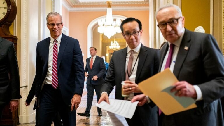 Republicans divided over Trump’s role in ending shutdown