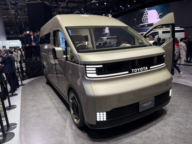 Toyota Gives Its Ford Transit Rival a Futuristic Makeover