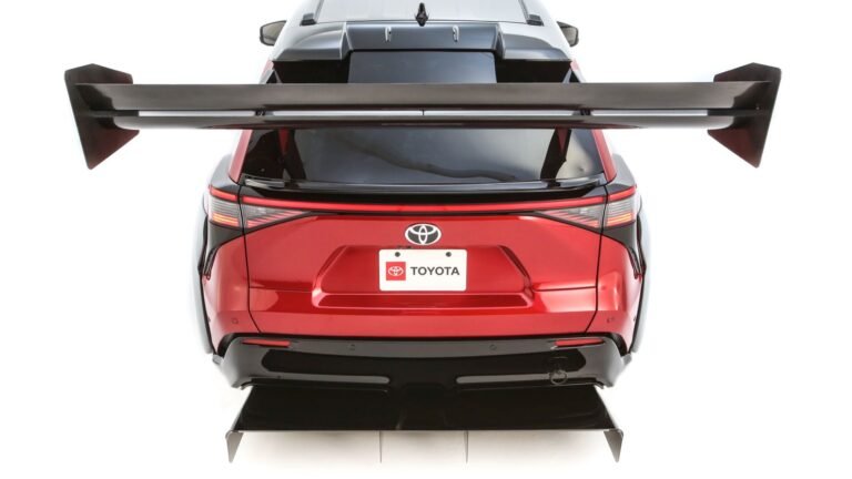 Toyota Turns A bZ Crossover Into A Time Attack Monster For SEMA