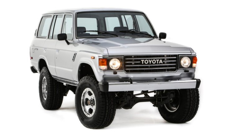 Toyota Puts A Tundra Twin-Turbo V6 In A Land Cruiser FJ60 For SEMA, And It Looks Right At Home
