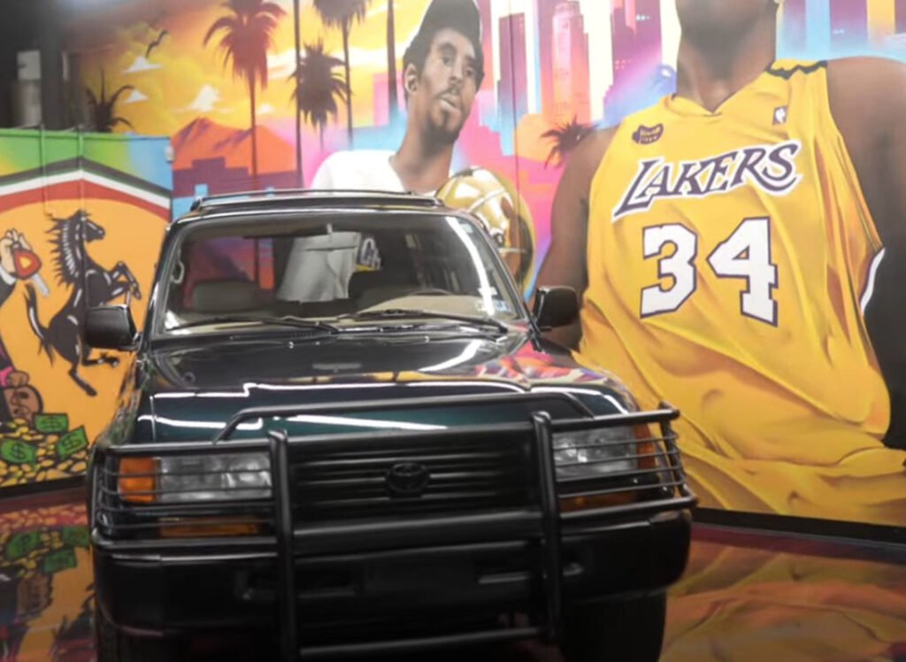 Shaq Restores Kobe Bryant’s First Car: A 1996 Toyota Land Cruiser