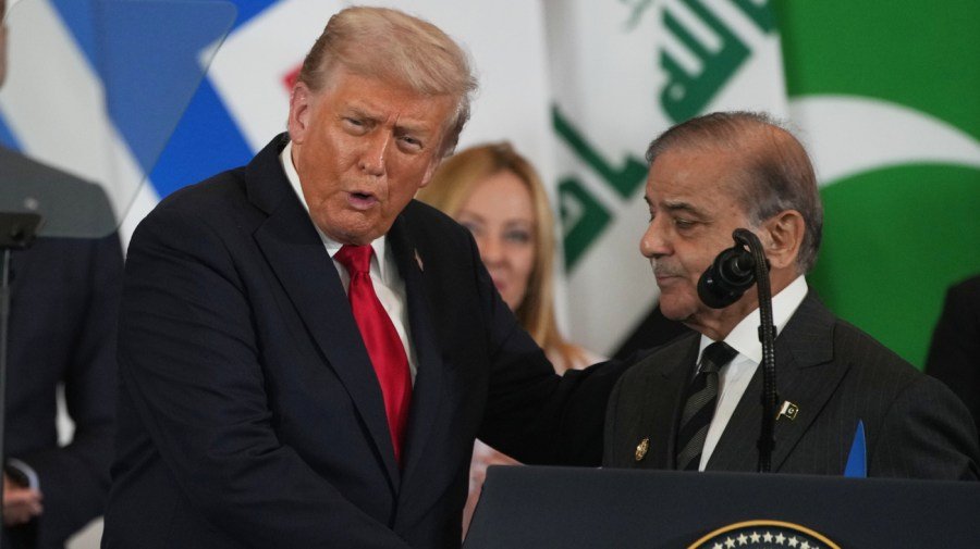 Pakistani prime minister to nominate Trump for Nobel Peace Prize — again