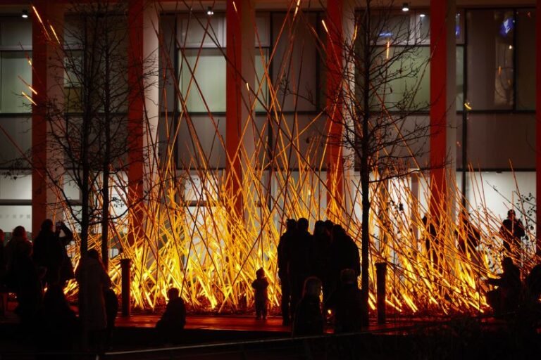 Festival's last lights illuminate the City of Durham