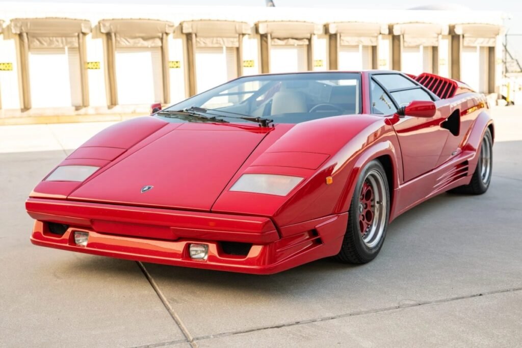 Rare 1989 Lamborghini Countach 25th Anniversary For Sale With 7,000 Miles Is A Collector's Dream