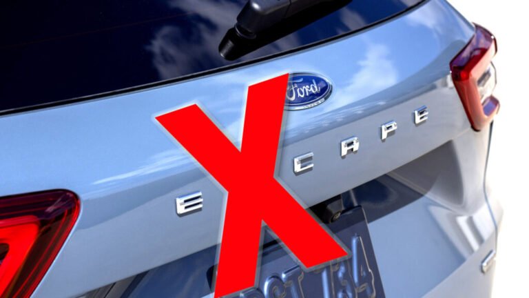 Ford Almost Named The Escape Something That Sounds Like A Typo