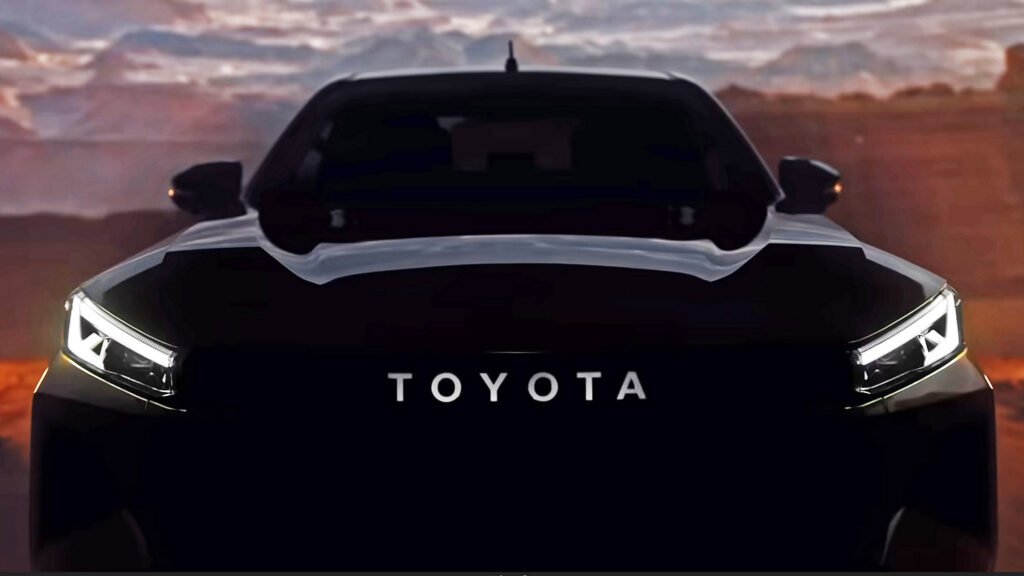 New Toyota Hilux Shows Its Face Ahead Of Imminent Reveal