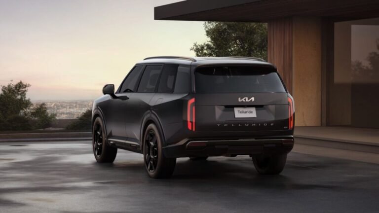 2027 Kia Telluride Redesign Breaks Cover Ahead of LA Auto Show Debut