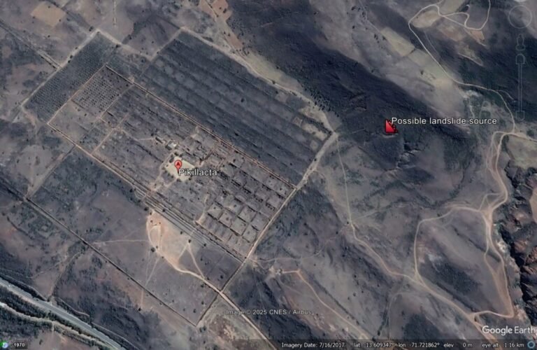 Pikillaqta in Cusco: the role of an earthquake-induced debris flow in about 900 AD