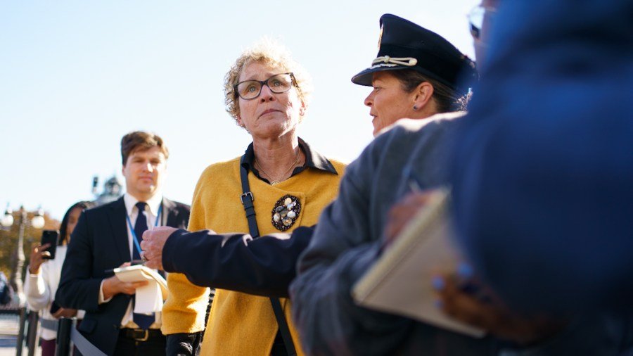 Pennsylvania Democrat interrupts Speaker Johnson's shutdown press conference