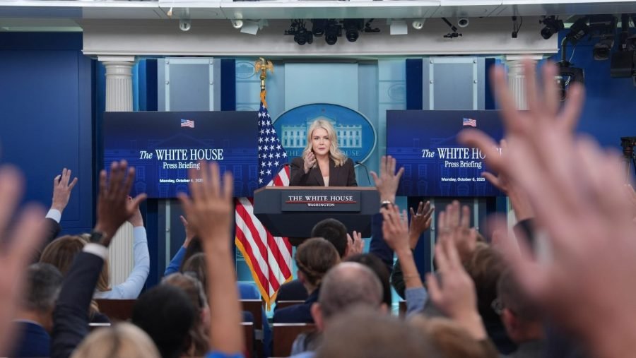 Watch live: White House holds briefing on Election Day as shutdown persists