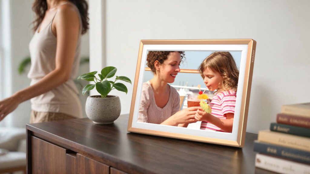 Save on Arzopa’s award-winning D14 digital photo frame and bring your memories to life