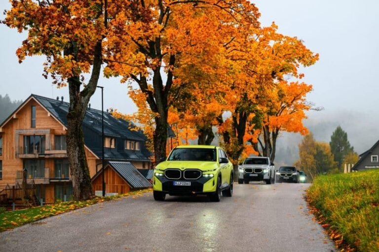 BMW XM Hits The Road With Flashy 10-Car Convoy