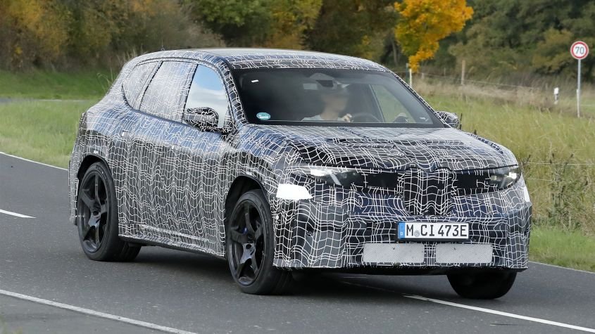 New BMW iX3 M out testing - pictures