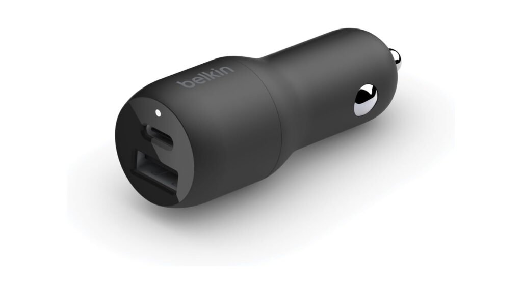 Keep two devices charged for $10 with this Belkin car charger