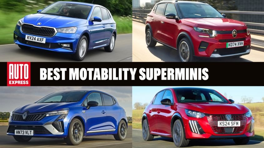 Best superminis for Motability 2025/2026