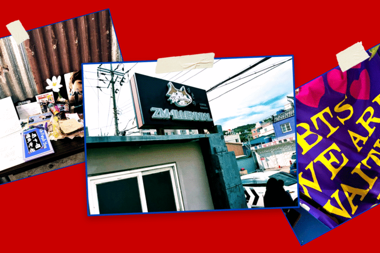 This Cafe in Busan Is Like a Mini United Nations of BTS Fans