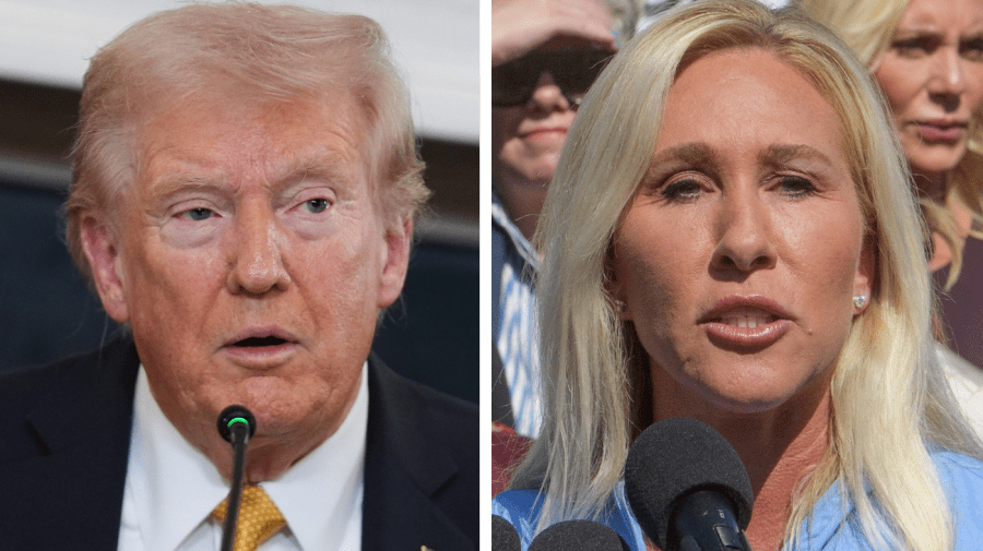 Trump says 'RINO' Greene 'betrayed the entire Republican Party'