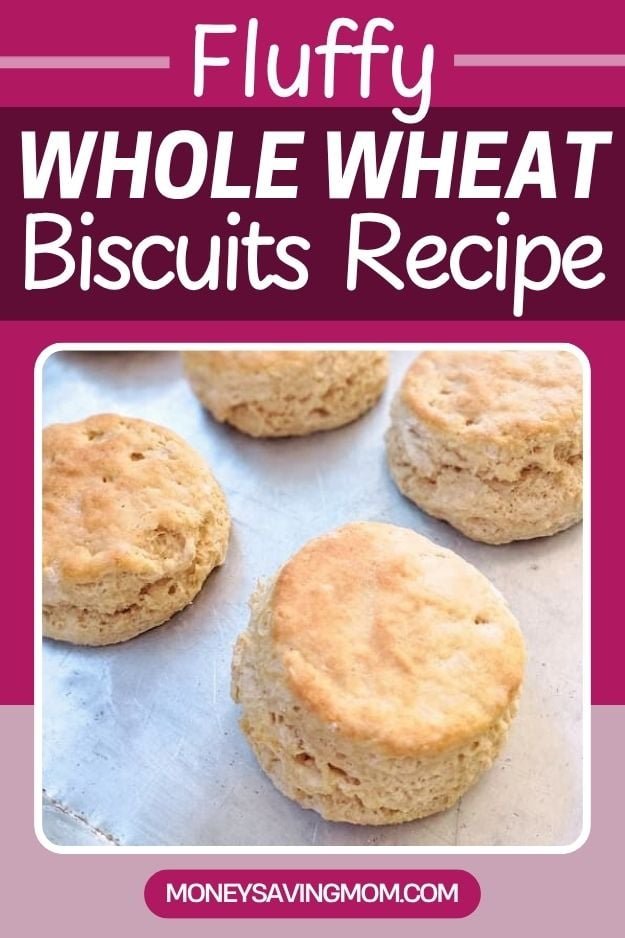 Fluffy Whole Wheat Biscuits Recipe
