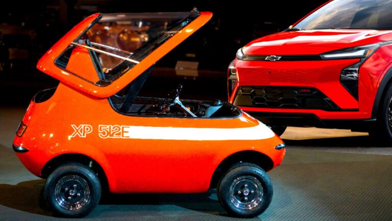 Long Before The Chevy Bolt, GM Built An Electric Egg On Wheels