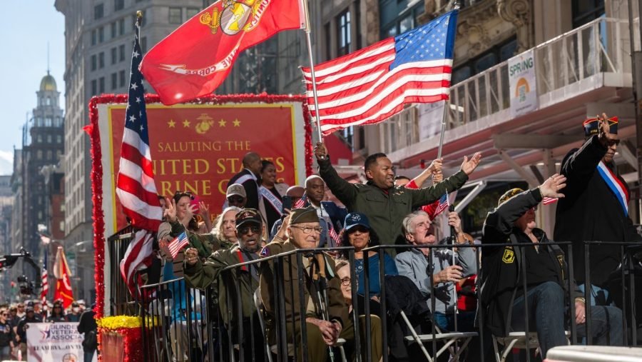 New York City's Veterans Day Parade salutes 250 years of US military service