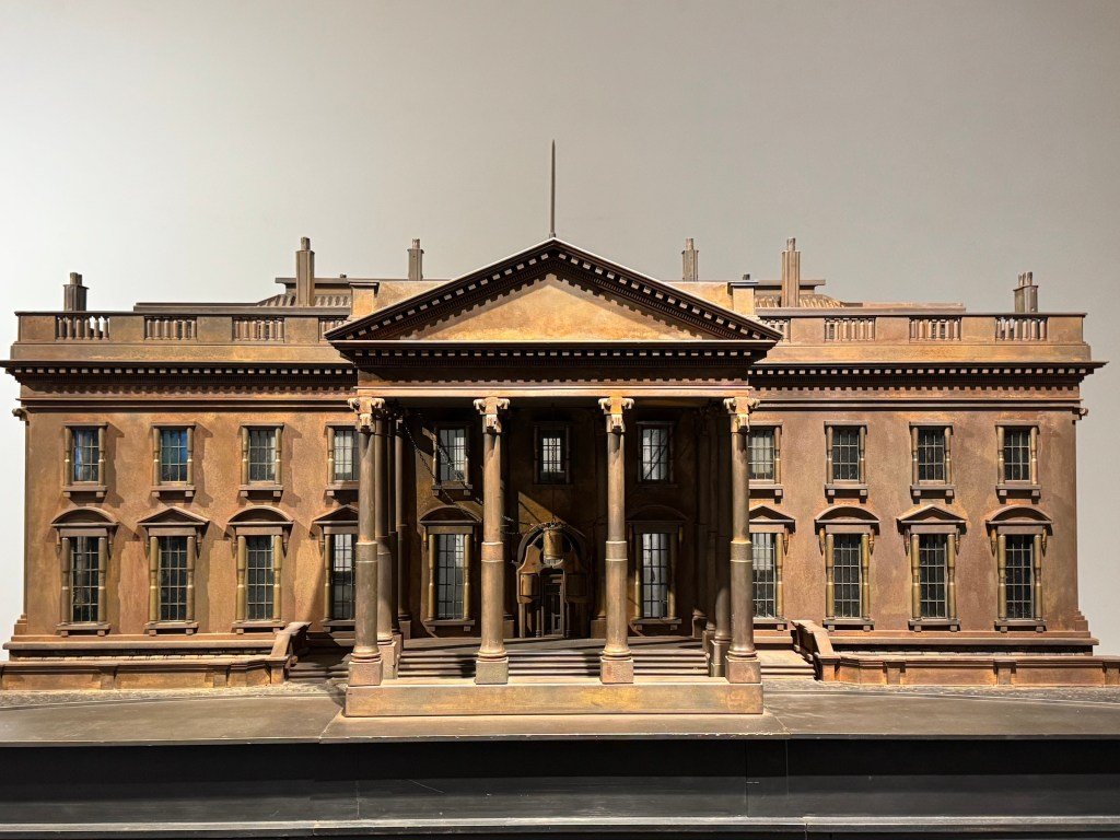 Artist Displays 2,000-Pound White House Made of Bullets 