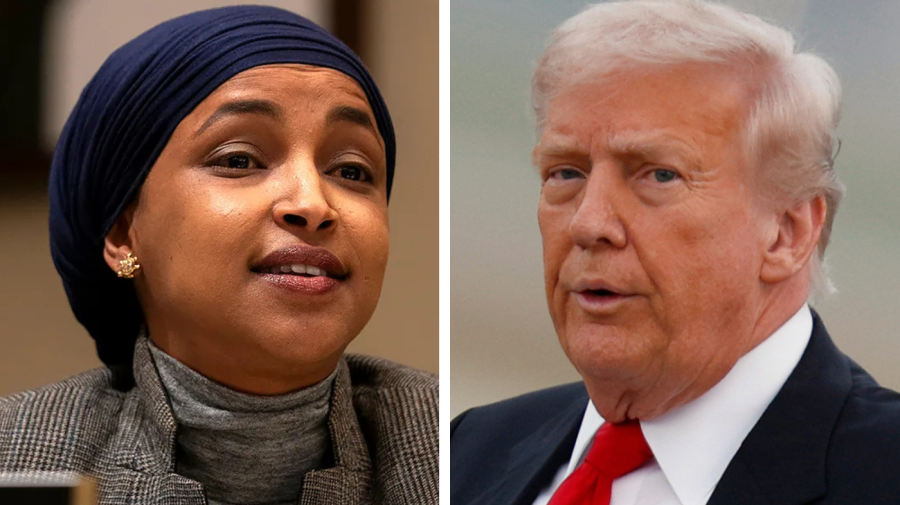 Omar pushes back on Trump criticism: 'Unlike you, I can read'