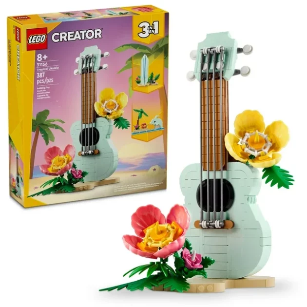 *HOT* LEGO Creator 3-in-1 Tropical Ukulele Set only $15! {Walmart+ Early Access}