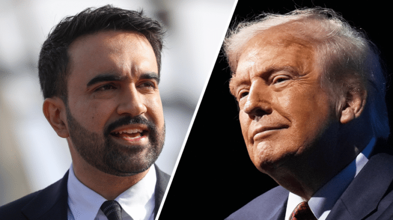 Trump plays host to vocal foe Mamdani