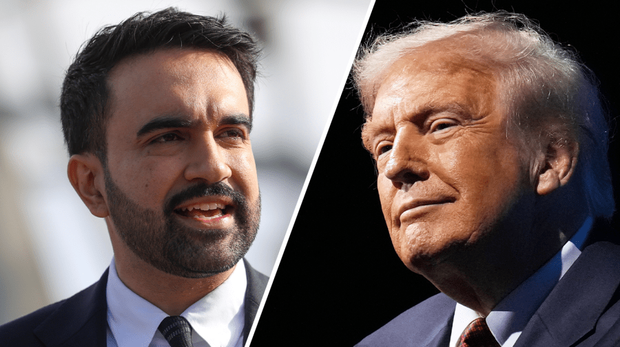 Trump plays host to vocal foe Mamdani