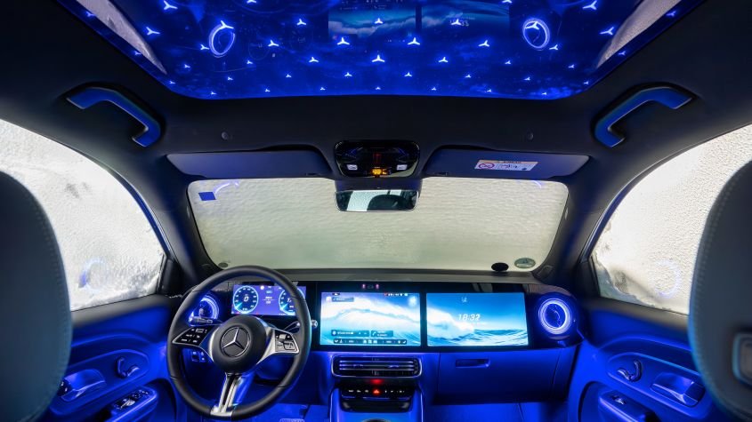 New Mercedes GLB has enough giant screens to challenge Times Square