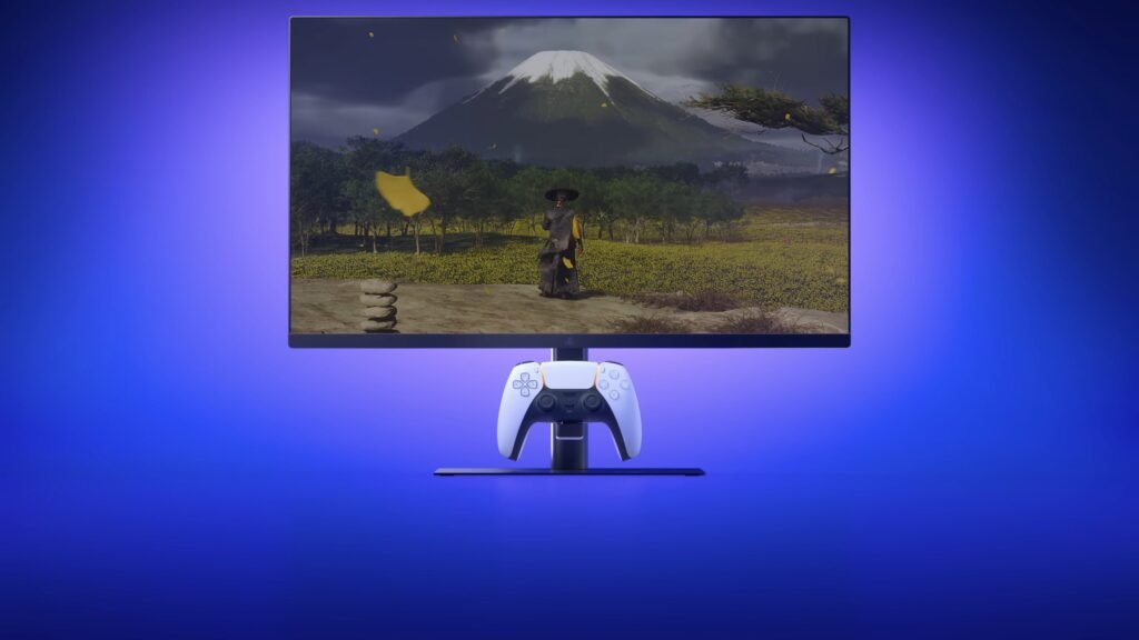 Sony's new PlayStation monitor will charge your PS5 controller