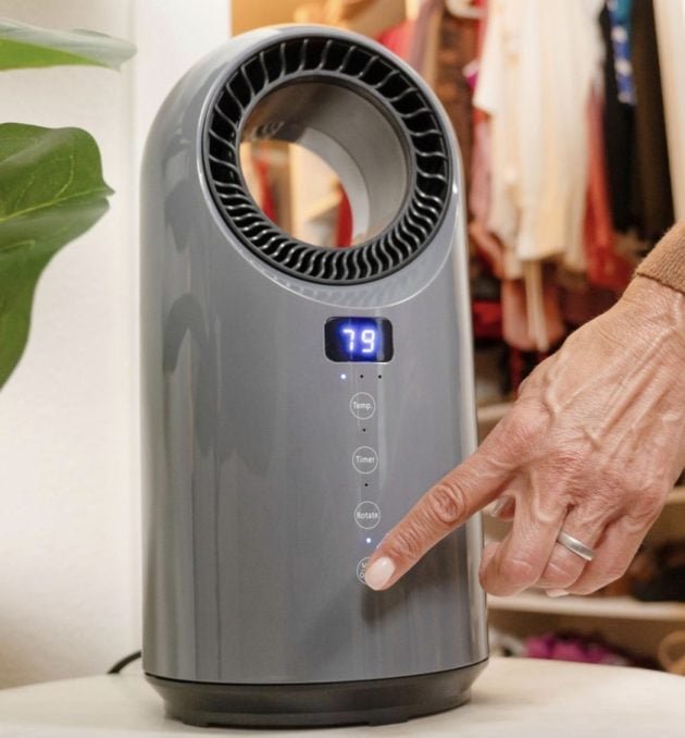 LivePure Oscillating 1500-Watt Heater with Filtration only $38.49 shipped (Reg. $100!)