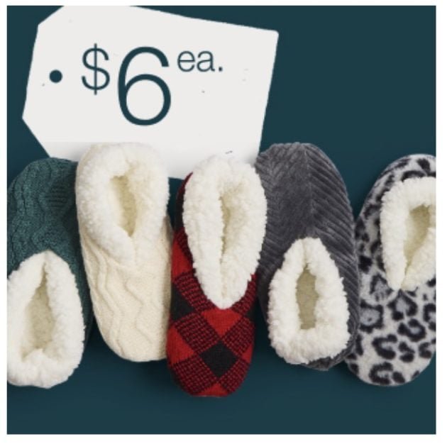 Mixit Cozy Women’s Slippers only $6 today!